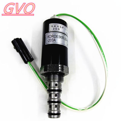 KDRDE5KR-20 40C07-203A Kobelco SK60-3 SK200-2 এর জন্য সোলিনয়েড ভালভ