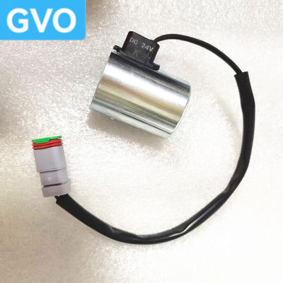 40291300 Zhonglian xugong খননকারীর ঘূর্ণনশীল সোলিনয়েড ভালভ কয়েল XG135 XG200 XG215 XG230
