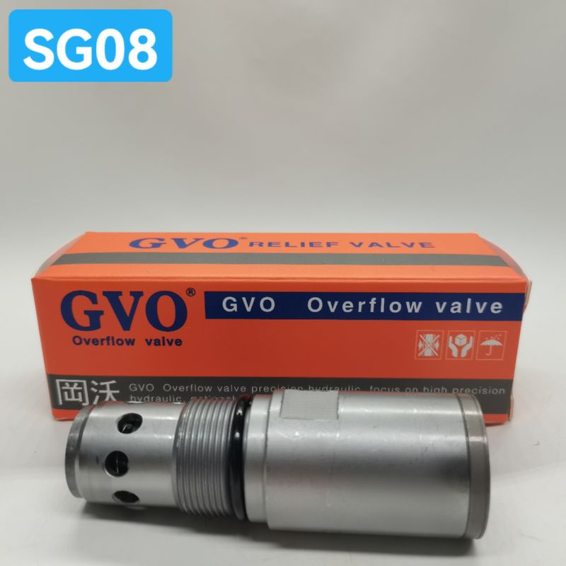 KRC0184 LNM0429 কেস CX130 CX210 সুইং মোটরের জন্য ত্রাণ ভালভ চাপ Krc0185